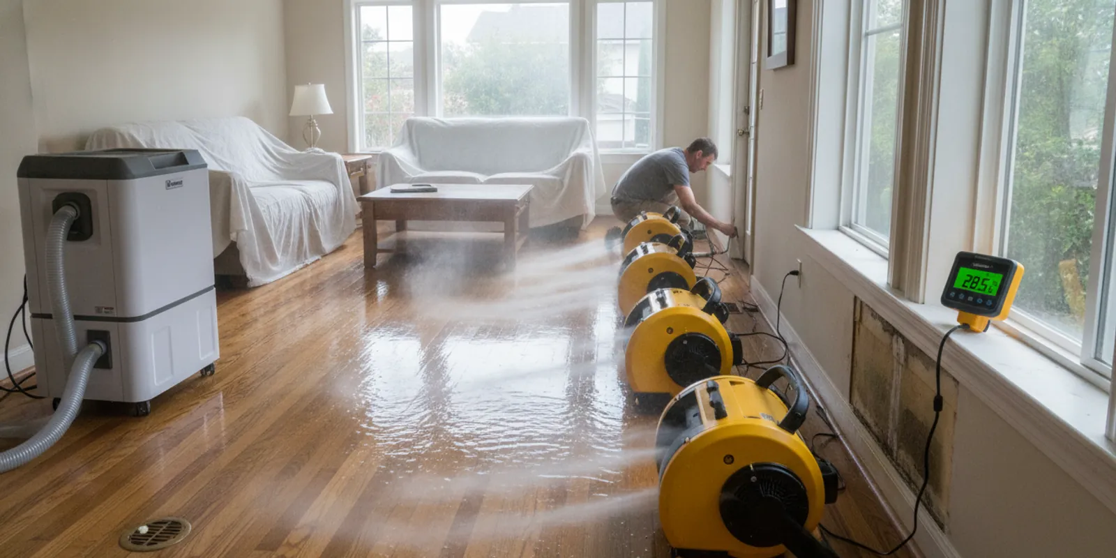 Structural Drying & Dehumidification